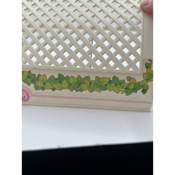 Vintage Mattel 1984 Barbie Glamour Home White Swing & Canopy Replacement Parts - Picture 5 of 15